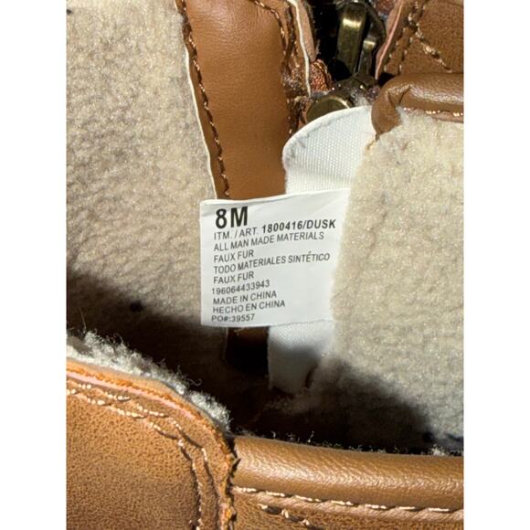 Khombu DUSK Women's All Weather Memory Foam Water Repellant Boot Sz 8 BROWN - Picture 8 of 9